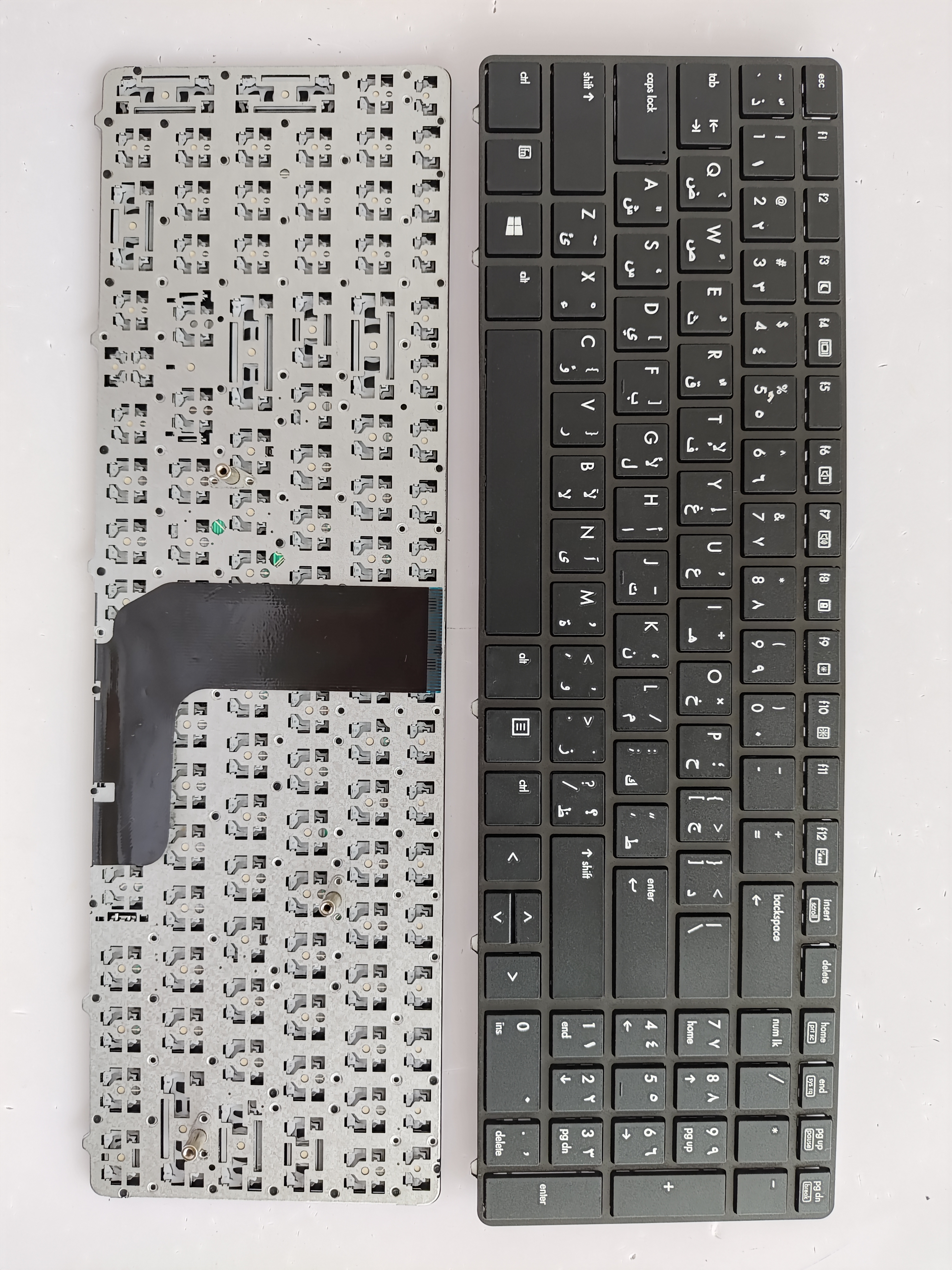 Picture of New Replacement Laptop Keyboard For HP 8560W BLACK FRAME BLACK (OEM) AR Layout